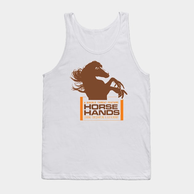 Horse Hands Light Tank Top by DOUBLE THREAT